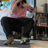 Cavempt Ce Pink Man-Shaped Short-Sleeved T-shirt