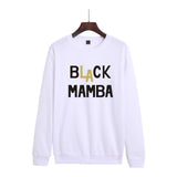 In Memory of Kobe Hoodie Kobe Memorial Clothing Casual Loose Men's and Women's Fleece round Neck Sweater
