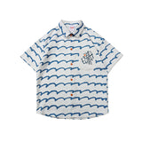 2022 Summer Man Outfits Stripes Shirt/T-shirt