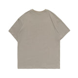 Men T Shirt Summer Casual Tops Men's Vintage Men's round Neck Short Sleeve Casual Loose Cartoon Dogs and Cats T-shirt