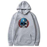 Men Spider Hoodie Marvel Series Superhero Printed Hoodie