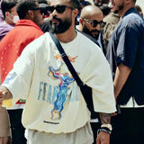 Rrr123 Sweatshirt Rrr123 Joint Fog Retro Couple Brushed Hoody