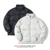 Men Coat Velvet down Jacket Men's Winter Loose Padded Coat