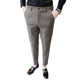 Men Trousers Autumn and Winter Thick Men's Woolen Casual Pants Trousers