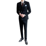 Double Brewed Seersucker Suit Men's Casual Suit Wedding Dress