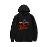 Back to the Future Costume Autumn and Winter Printed Pattern Hooded Sweater Women's