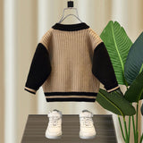 Toddler Boys Jackets Boys' Sweater Knitted Small Children