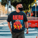 Akira T Shirt Vintage Day Man Print Short Sleeve T-shirt Men and Women