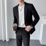 Seersucker Suit Striped Suit Suit Two-Piece Suit