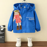 Toddler Boys Jackets Kids' Coat Boys Autumn Clothing Trench Coat
