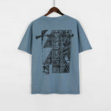 Cavempt Ce Life Cav @ Empt C.E Blue Men and Women Couple T-shirt One