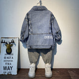 Toddler Boys Jackets Boys' Denim Jacket Children