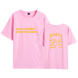 In Memory of Kobe T Shirt Spring Leisure Trendy Fashion Men and Women Short Sleeve