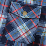 Mens Flannel Jacket with Hoodie Autumn and Winter Plaid, Brushed Warm Shirt Jacket Hoodie
