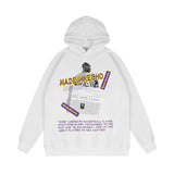 In Memory of Kobe Hoodie Oversize Loose Distressed Sweater to Commemorate Kobe
