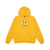 Smiley Face Hoodie Drew Smiley Face Printed Men's and Women's Casual Hooded Sweater