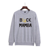 In Memory of Kobe Hoodie Kobe Memorial Clothing Casual Loose Men's and Women's Fleece round Neck Sweater