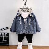 Toddler Boys Jackets Boys Autumn Wear Denim Jacket