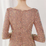 Sequin Evening Dress Sequined Queen Fishtail Evening Gown