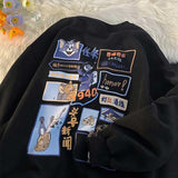 Tom and Jerry Hoodie Autumn and Winter Fleece Sweater Men's Jacket