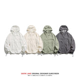 Men Sun Protection Clothing Men's Summer Thin Coat Cool Sun-Protective Clothing
