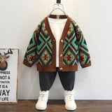 Toddler Boys Jackets Kids' Coat Knitted Thin Cardigan Sweater