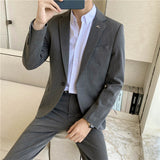 Seersucker Suit Casual Suit Jacket