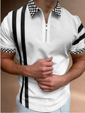 Polo Shirts Men's Polo Shirt Short-Sleeved T-shirt