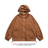 Men Sun Protection Clothing Casual Athletic Clothing Summer Ultra-Thin Sun Protection Jacket
