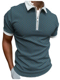 Polo Shirt Men's Spring and Summer Polo Shirt