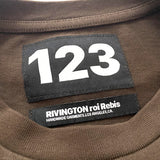 Rrr123 T-Shirt Loose Distressed Knight Printed Short Sleeve