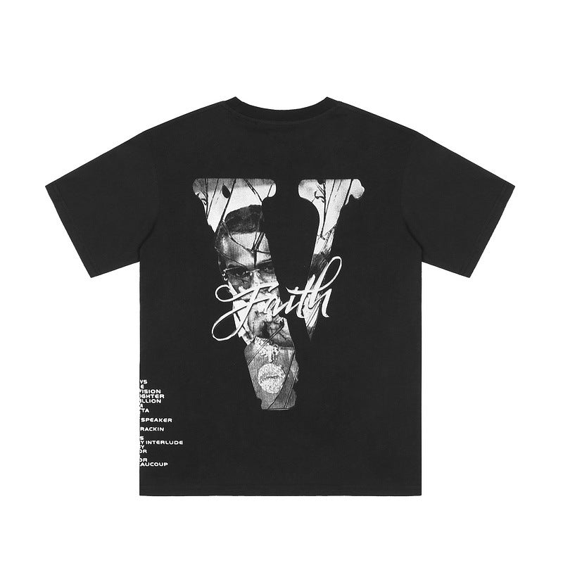 Pop Smoke Vlone King Of New York T Shirt  POP SMOKE