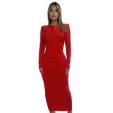 Emily Ratajkowski Dress Sexy Slimming Slim-Fit Sheath Fishtail Dress