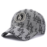 La 59fifty Hats Baseball Cap Cap Letter Embroidered Sun Hat
