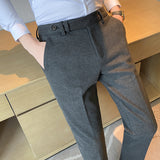 Men Trousers Business Long Pants