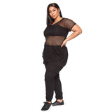 Nina Parker Dresses Sexy Mesh Hollow Loose Cover Dress