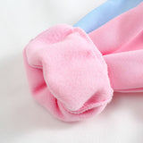 Back to the Future Costume Winter Color Block Hoodie for Women