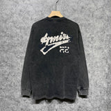 Amiri Long Sleeve T-Shirt Fashion Brand Washed and Worn Retro Long Sleeve T-shirt