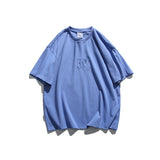 Man Summer T Shirt Stamp Letter