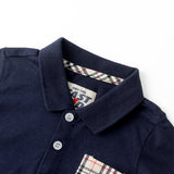 Children Boy Polo Shirts Summer Boys Lapel Short Sleeve Casual Polo Shirt