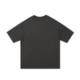 Men T Shirt Summer Casual Tops Men's Clothes Summer Wear National Fashion Boys round Neck Short Sleeve Casual Couple Love Letter T-shirt