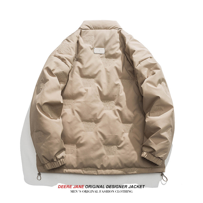 Men Coat down Jacket Men's Winter Thick Retro Couple Coat