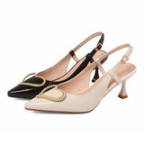 Nude Wide Fit Block Heels