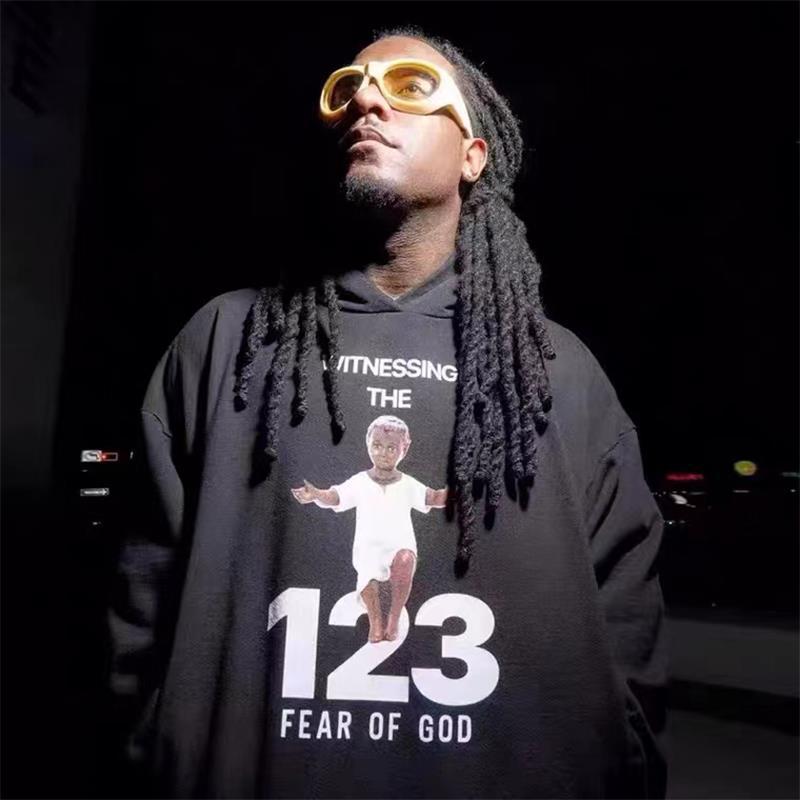 Rrr123 Hoodie Fog Joint Hooded Sweater Loose