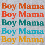 Boy Mama T Shirts Mother's Day Short Sleeve T-shirt