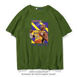 In Memory of Kobe T Shirt Men's Short Sleeve Summer Loose Sports