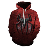 Men Spider Hoodie Marvel Series Sweater 3D Printing Autumn and Winter