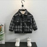 Toddler Boys Jackets Boys' Coat Autumn Leather Coat Children