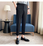 Men Trousers Summer Men's Casual Suit Pants Thin