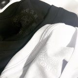 CHH Chrome Heart T Shirt Spring and Summer Frosted Printed round Neck Short Sleeve T-shirt for Men and Women